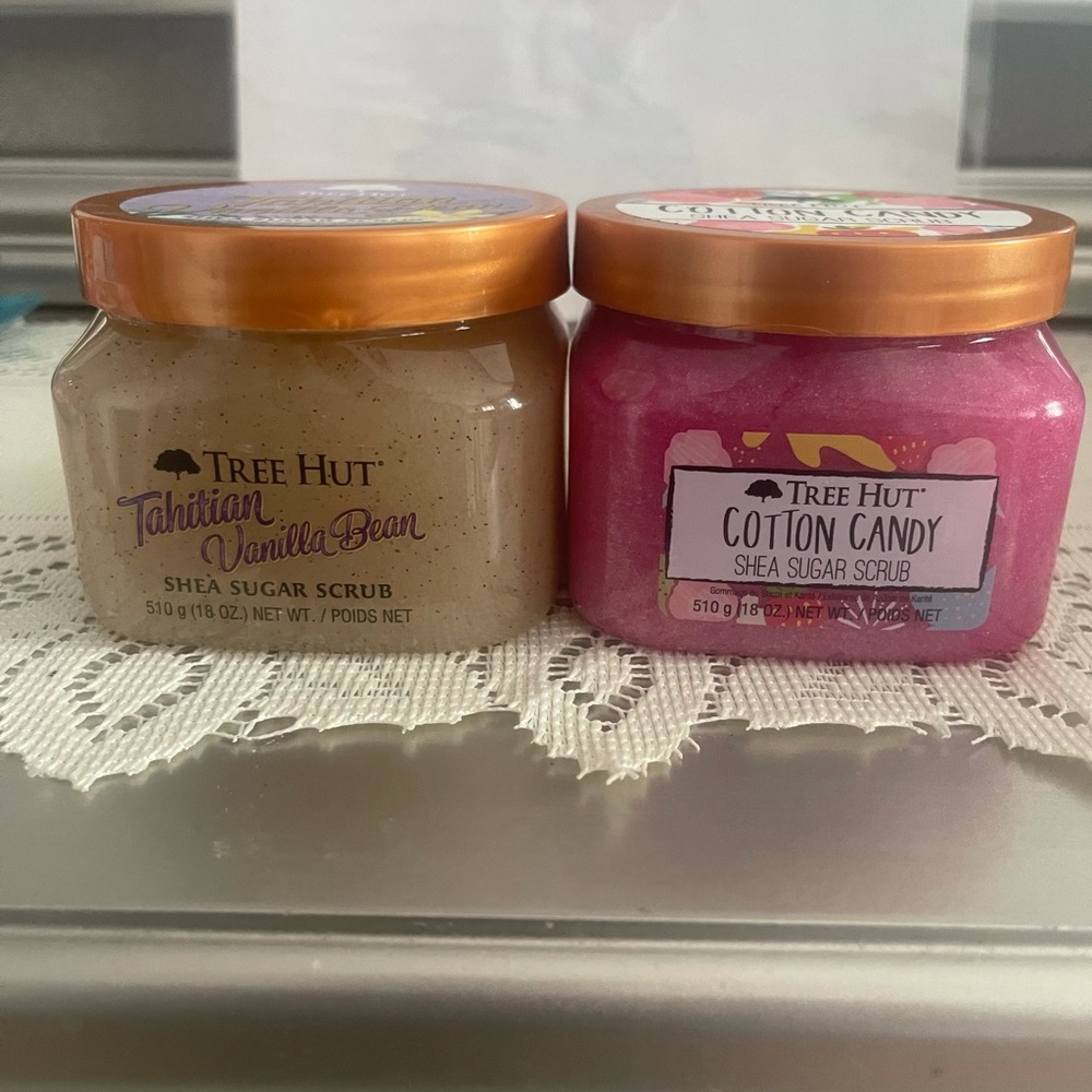 Tree hut body scrubs